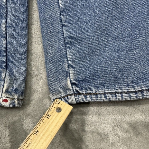 L.L. Bean Jeans Womens 12M-T Blue Double L Relaxed Fit Lined Medium Wash Denim - Picture 15 of 15